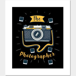 funny photographer t shirt camera t shirt Posters and Art